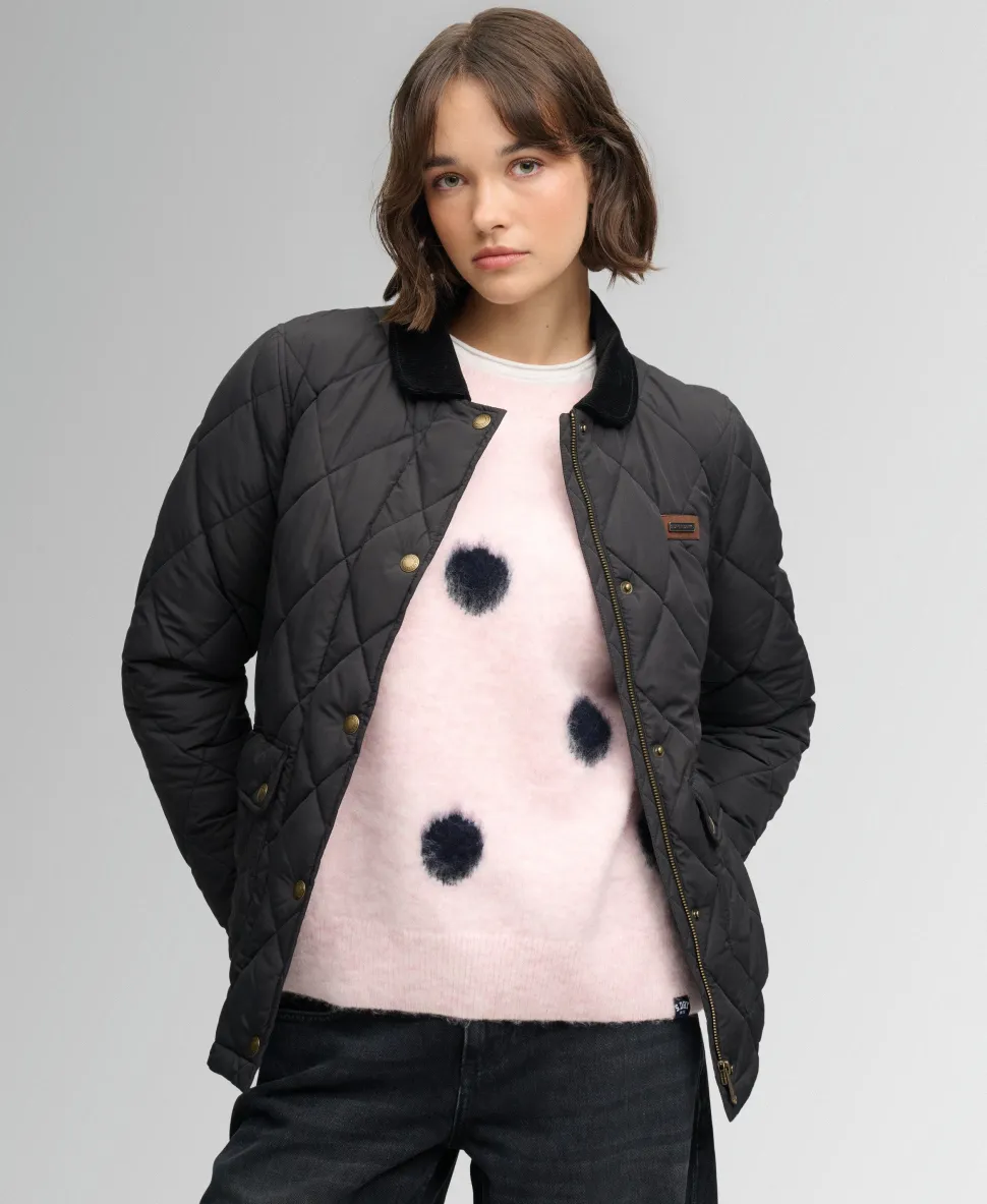 Cord Trimmed Liner Jacket