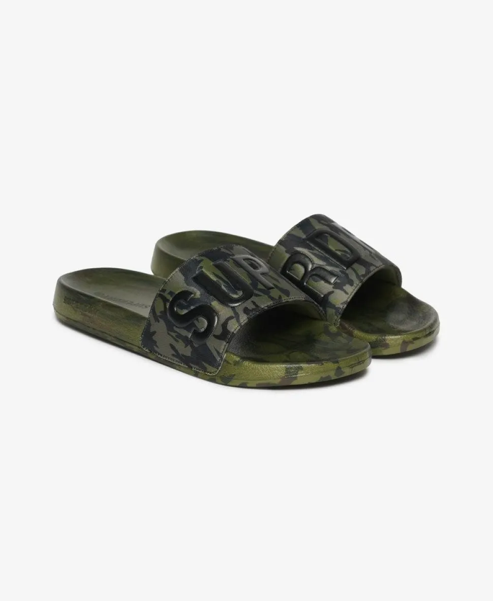 Core Camo Pool Sliders