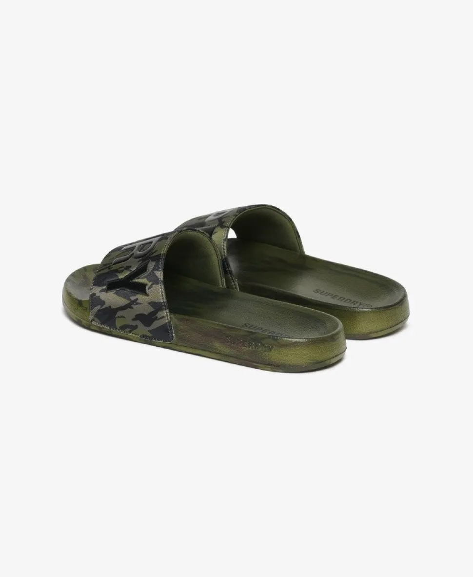 Core Camo Pool Sliders