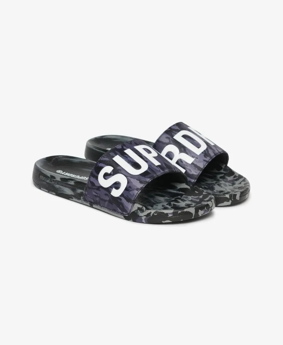 Core Camo Pool Sliders