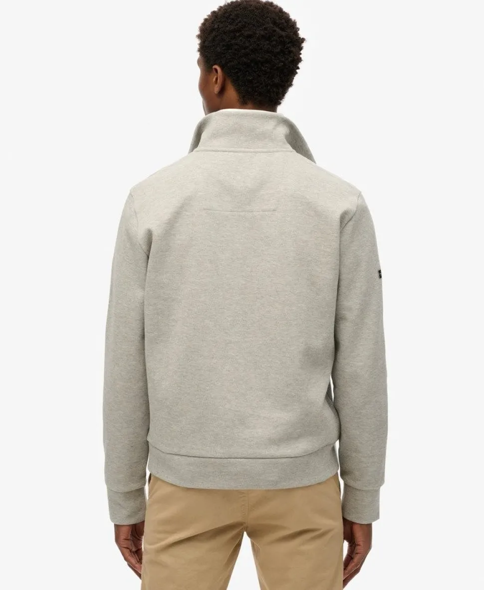 Core Pique Half Zip Sweatshirt