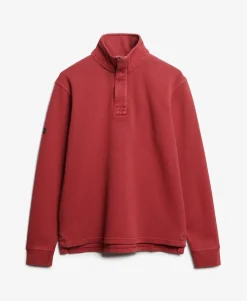 Cotton Classic Pique Half Zip Sweatshirt