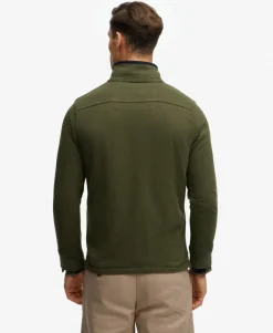 Cotton Classics Jersey Half Zip Sweatshirt