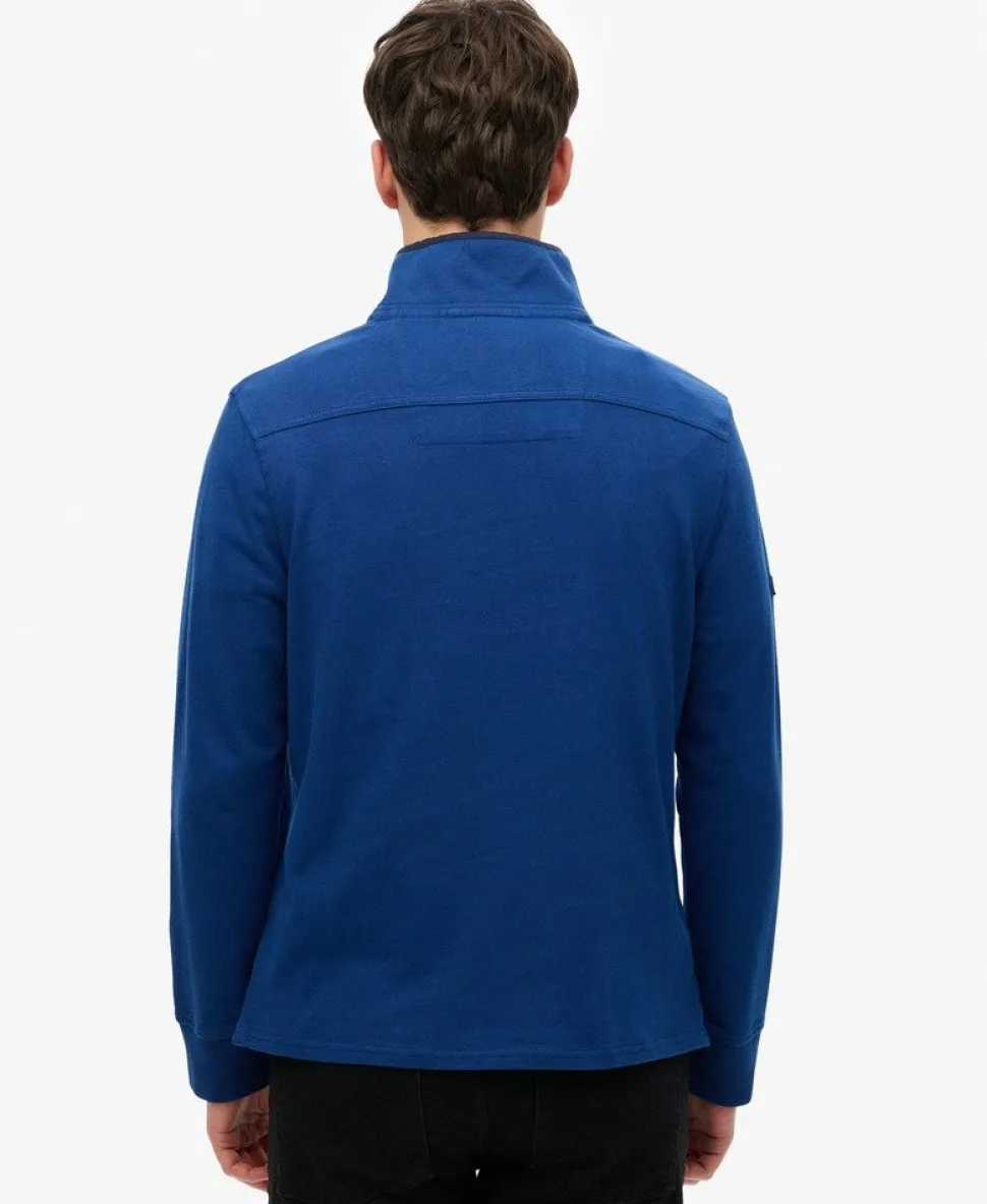 Cotton Classics Jersey Half Zip Sweatshirt