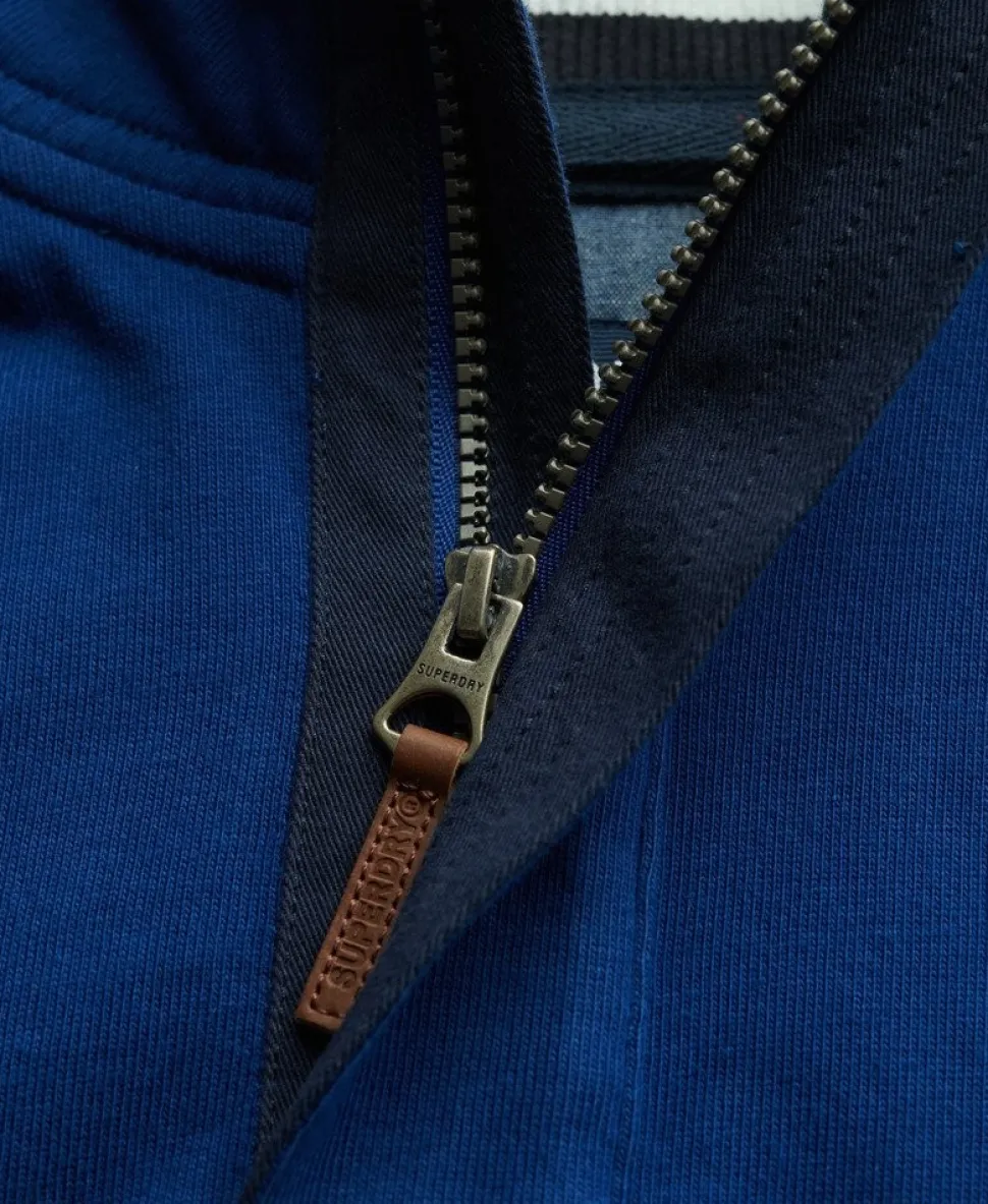 Cotton Classics Jersey Half Zip Sweatshirt
