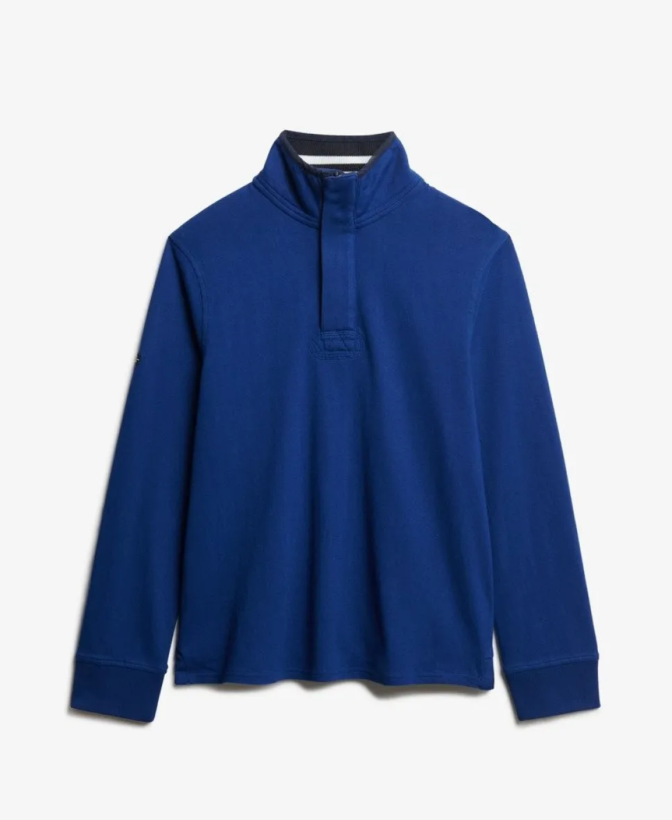 Cotton Classics Jersey Half Zip Sweatshirt