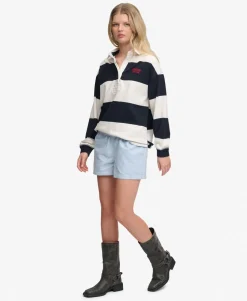 Cotton Elastic Check Shorts