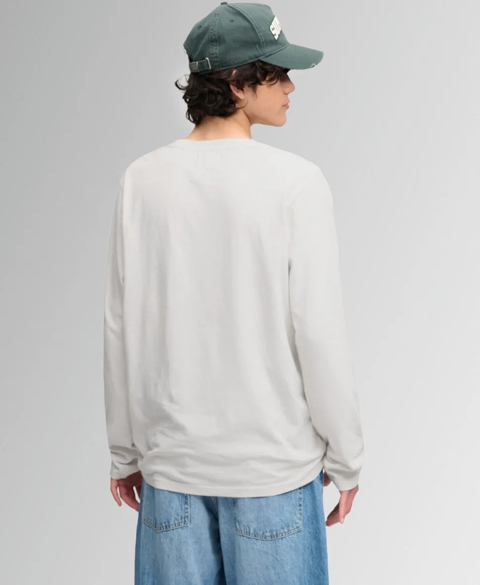 Cotton Linen Long Sleeve Pocket Top