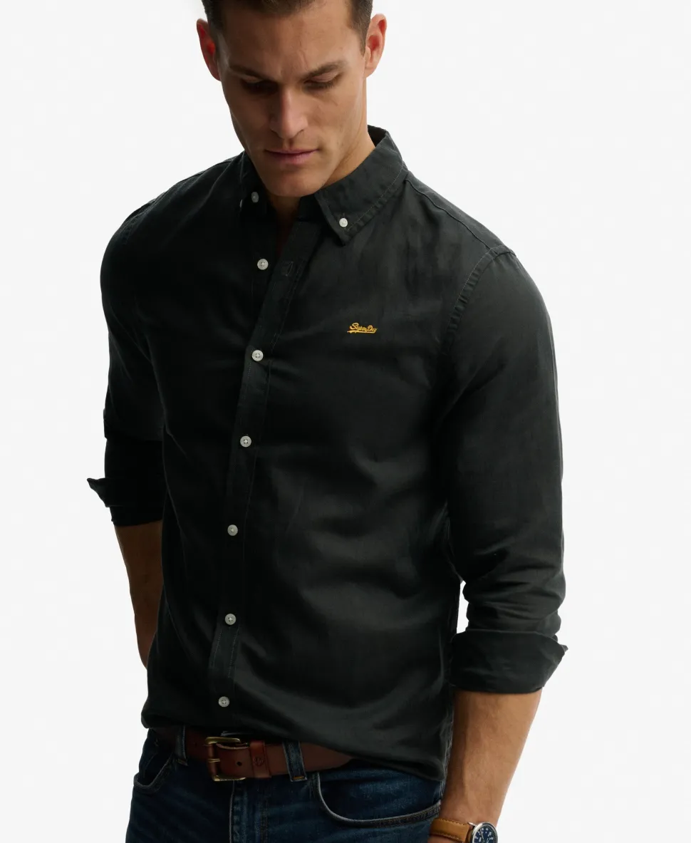Cotton Linen Long Sleeve Shirt