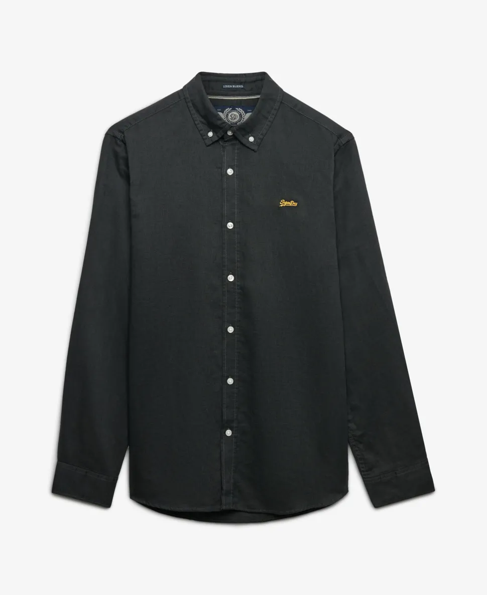 Cotton Linen Long Sleeve Shirt