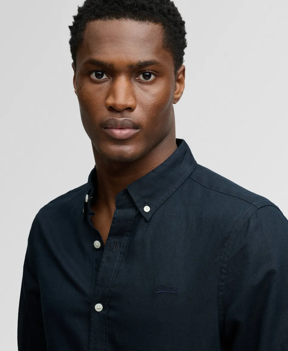 Cotton Linen Long Sleeve Shirt