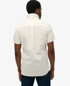 Cotton Linen Short Sleeve Shirt