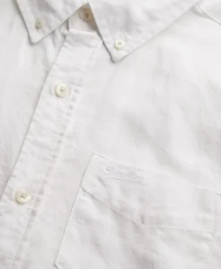 Cotton Linen Short Sleeve Shirt