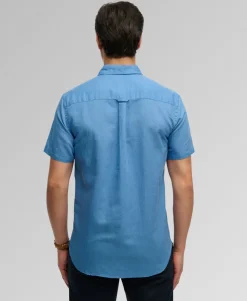 Cotton Linen Short Sleeve Shirt