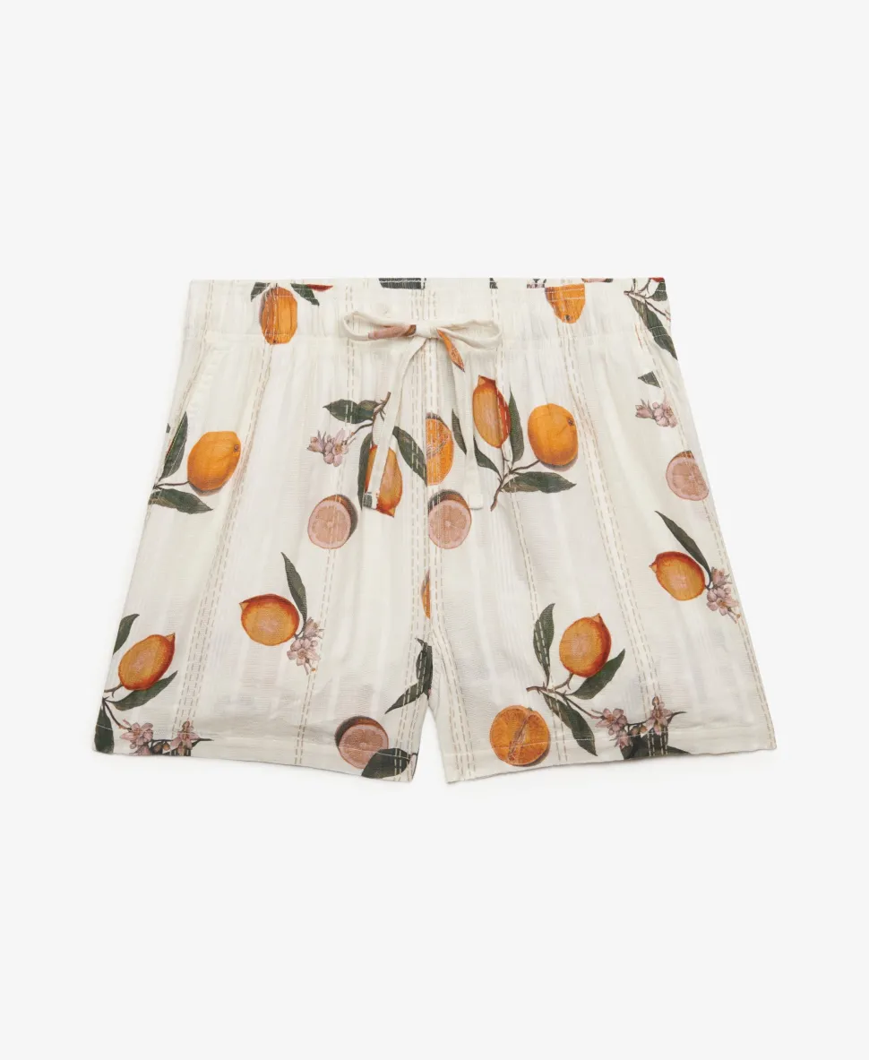 Cotton Printed Beach Shorts