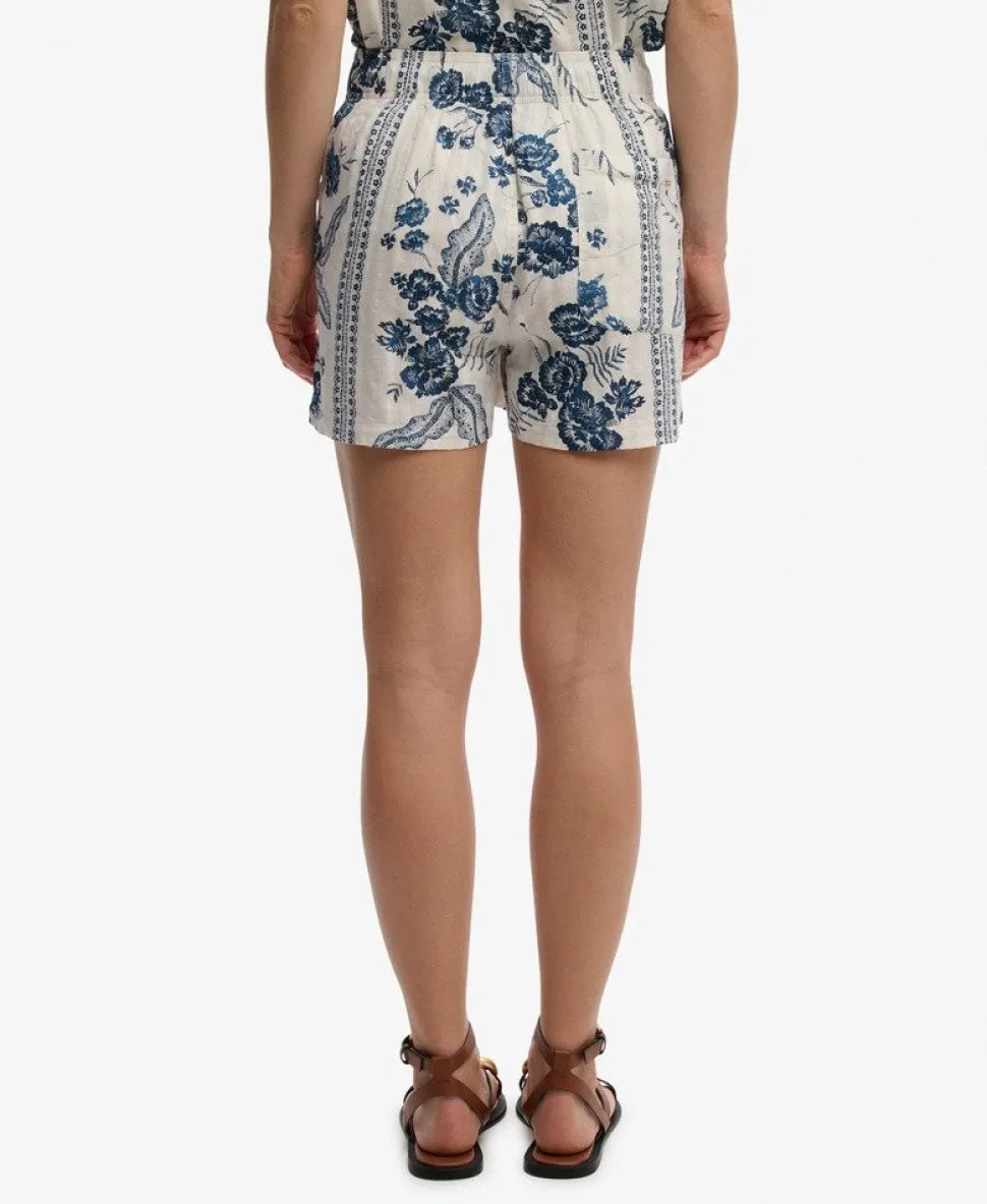 Cotton Printed Beach Shorts