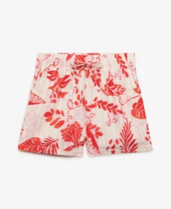 Cotton Printed Beach Shorts