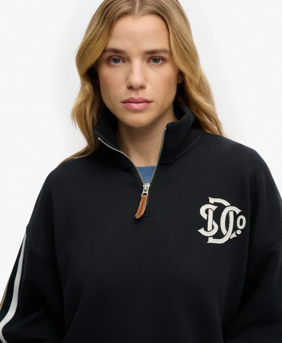 Country Club Appliqué Half Zip