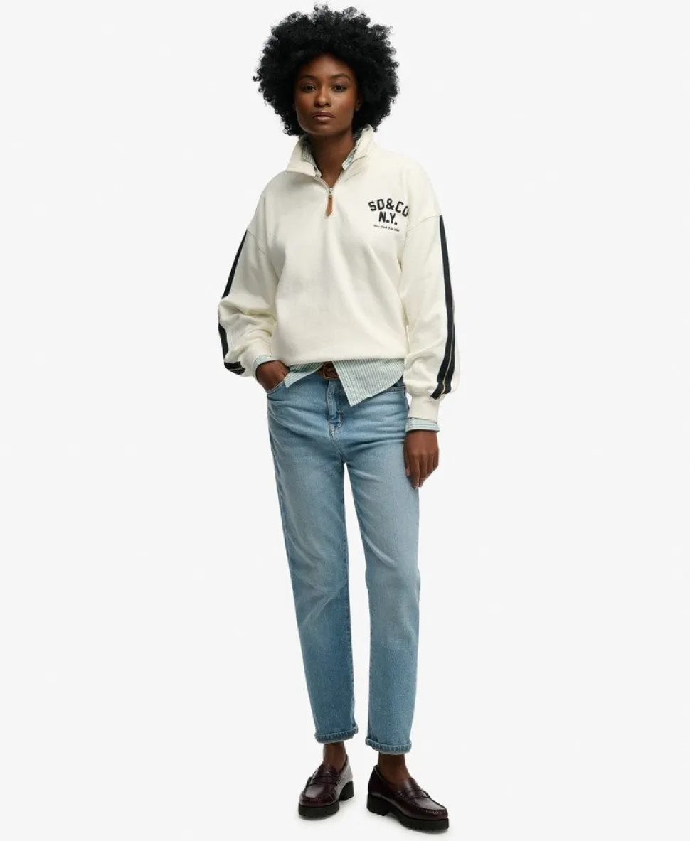 Country Club Appliqué Half Zip