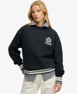 Country Club Crest Crew Sweatshirt
