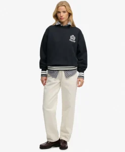 Country Club Crest Crew Sweatshirt