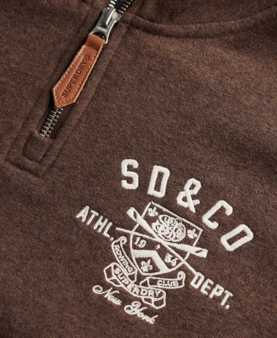 Country Club Half Zip Sweatshirt