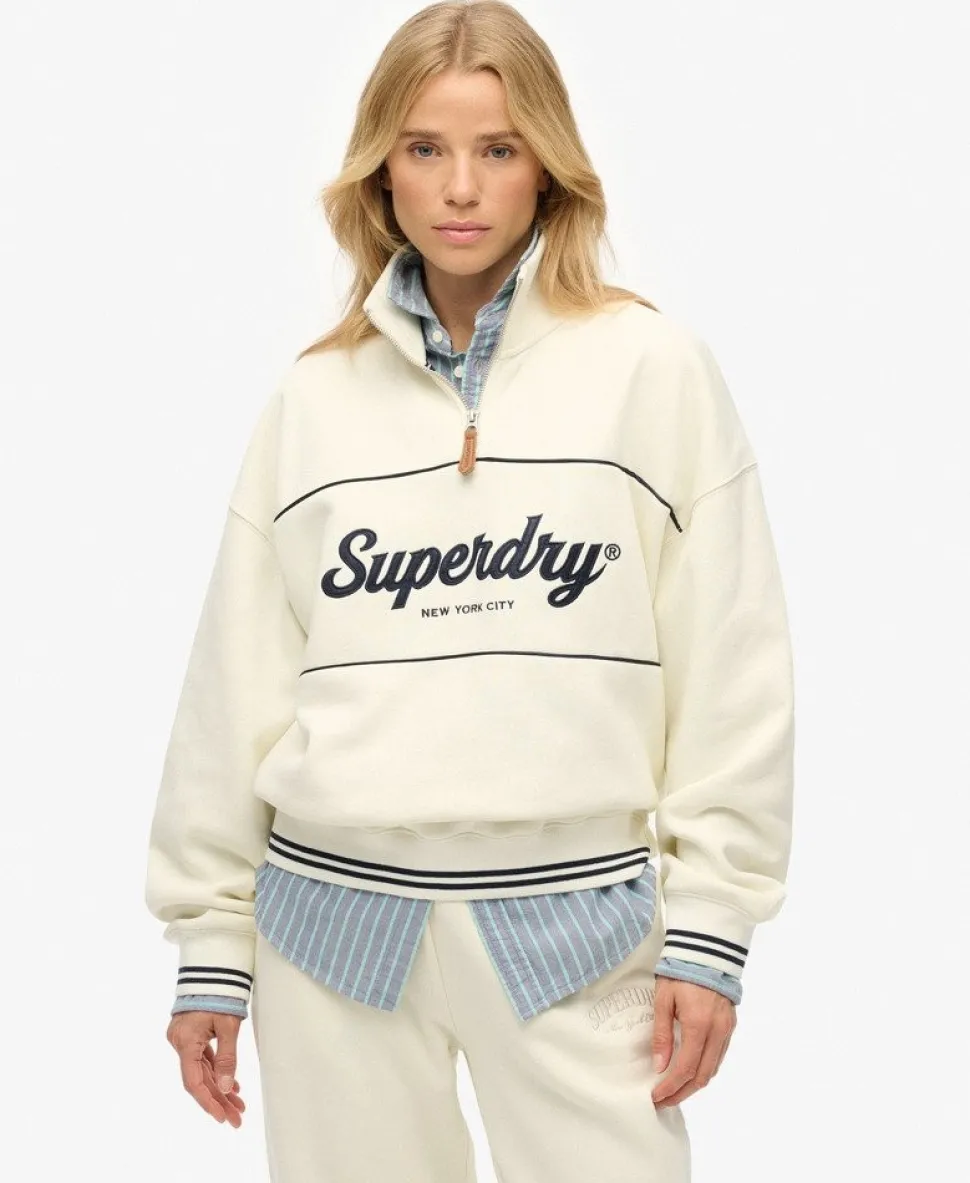 Country Club Half Zip Sweatshirt