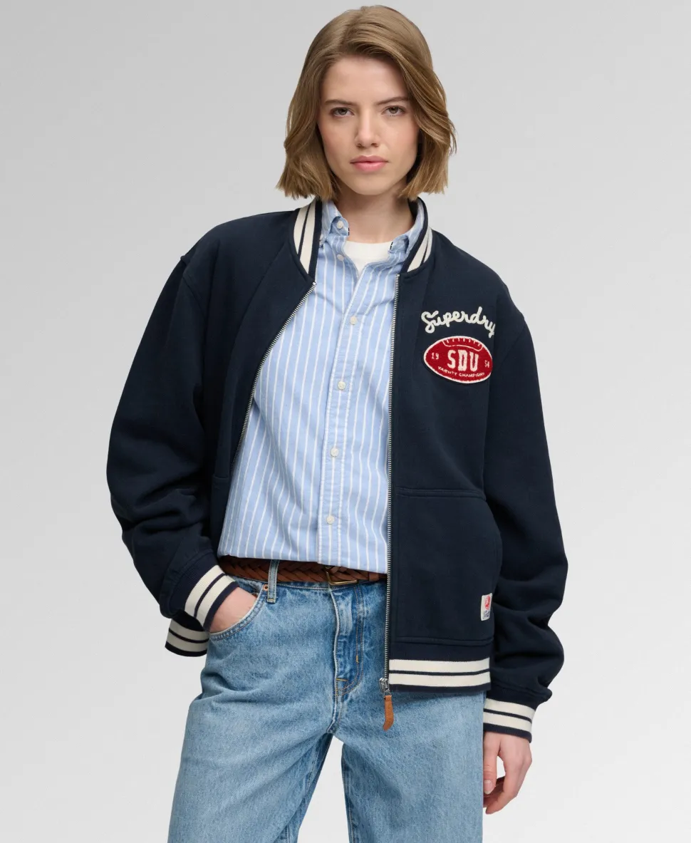 Country Club Jersey Bomber Jacket