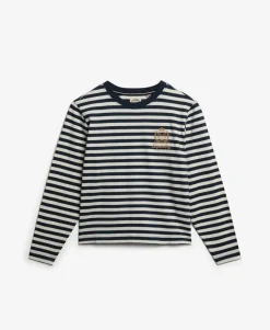 Country Club Long Sleeve Stripe Top