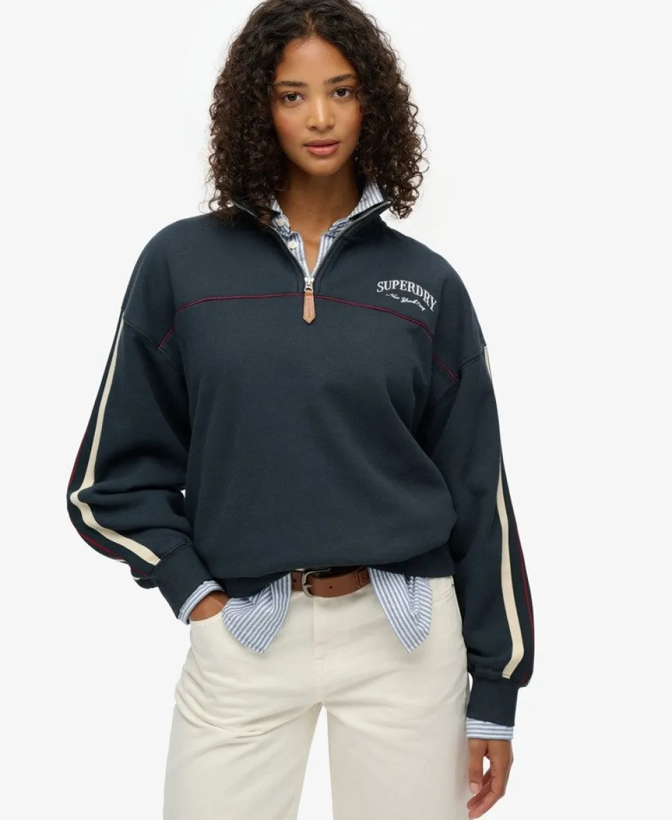 Country Club Tape Henley Jumper