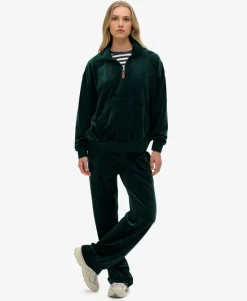 Country Club Velour Quarter Zip