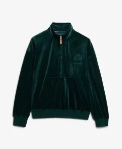 Country Club Velour Quarter Zip