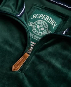 Country Club Velour Quarter Zip