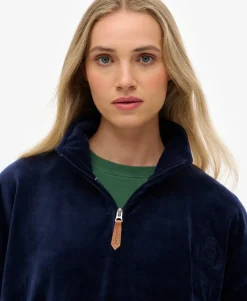 Country Club Velour Quarter Zip