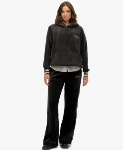 Country Club Velour Relaxed Hoodie