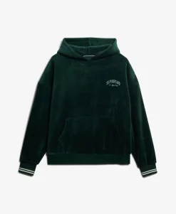 Country Club Velour Relaxed Hoodie