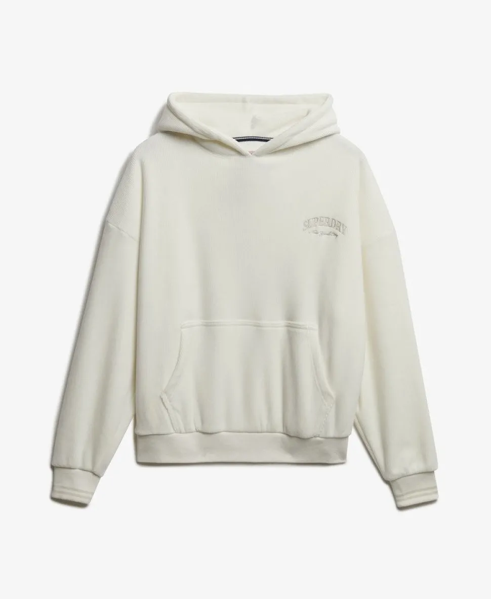 Country Club Velour Relaxed Hoodie