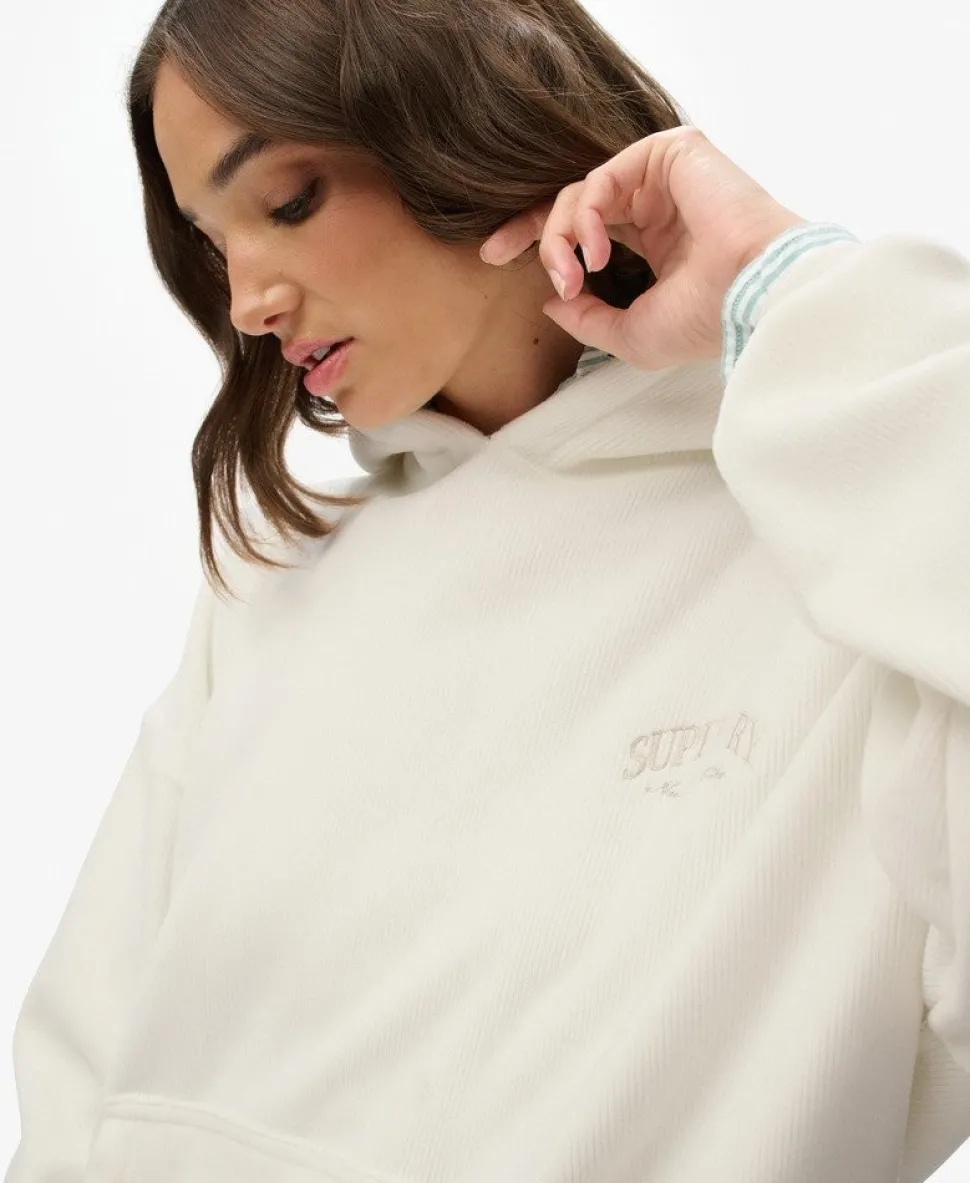 Country Club Velour Relaxed Hoodie