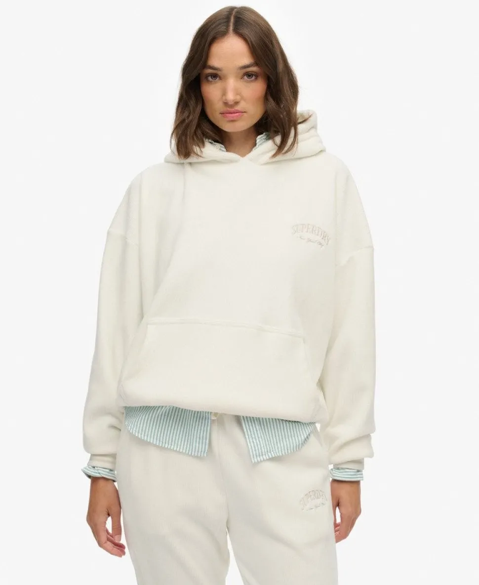Country Club Velour Relaxed Hoodie