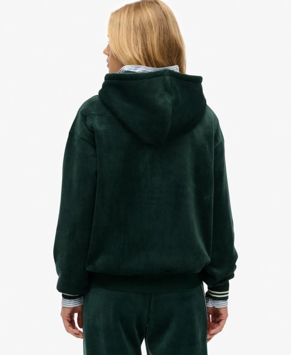 Country Club Velour Relaxed Hoodie