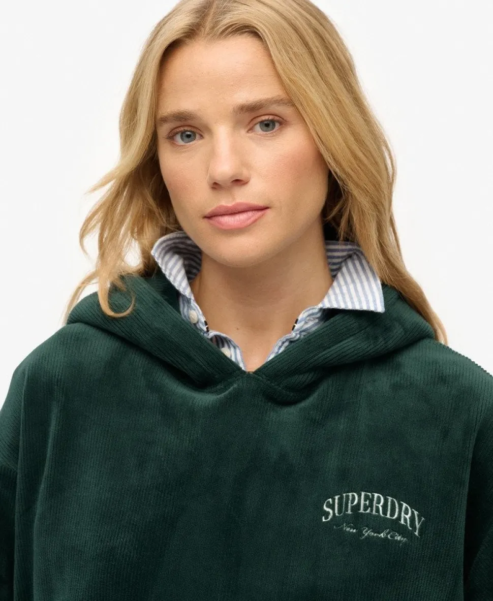 Country Club Velour Relaxed Hoodie