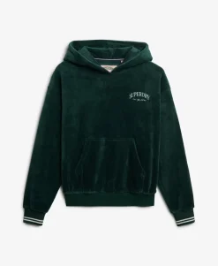 Country Club Velour Relaxed Hoodie