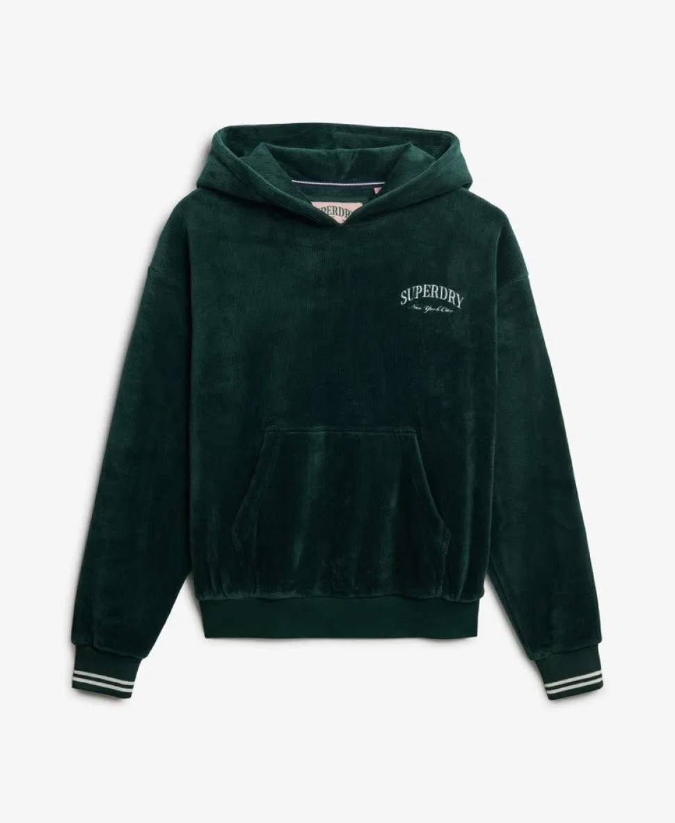 Country Club Velour Relaxed Hoodie