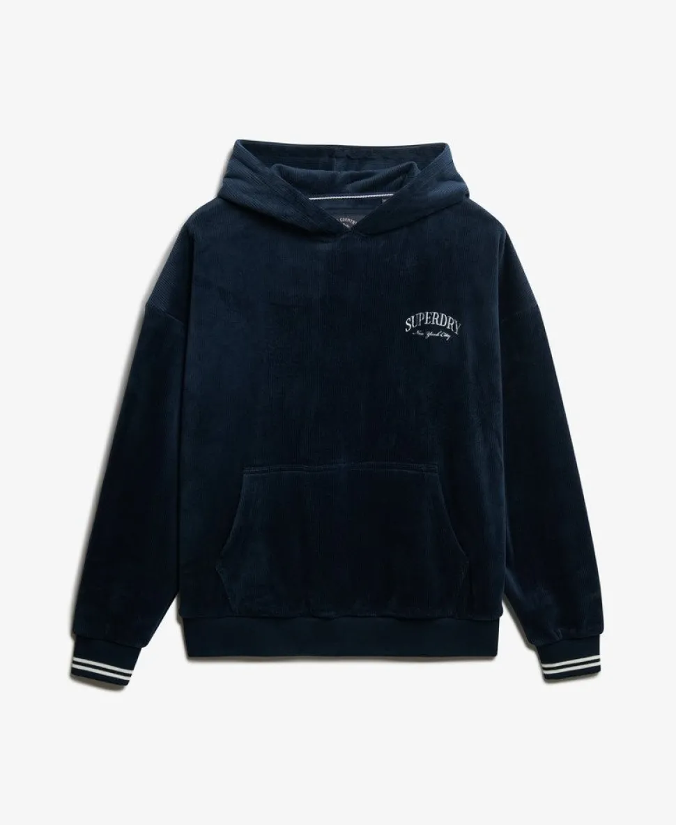 Country Club Velour Relaxed Hoodie