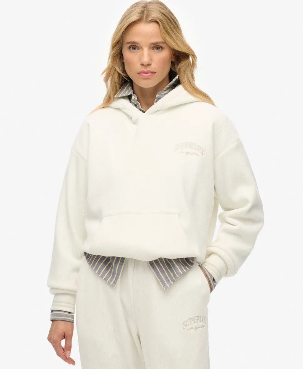 Country Club Velour Relaxed Hoodie