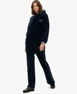 Country Club Velour Straight Joggers