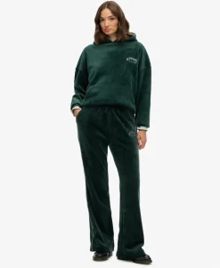 Country Club Velour Straight Joggers