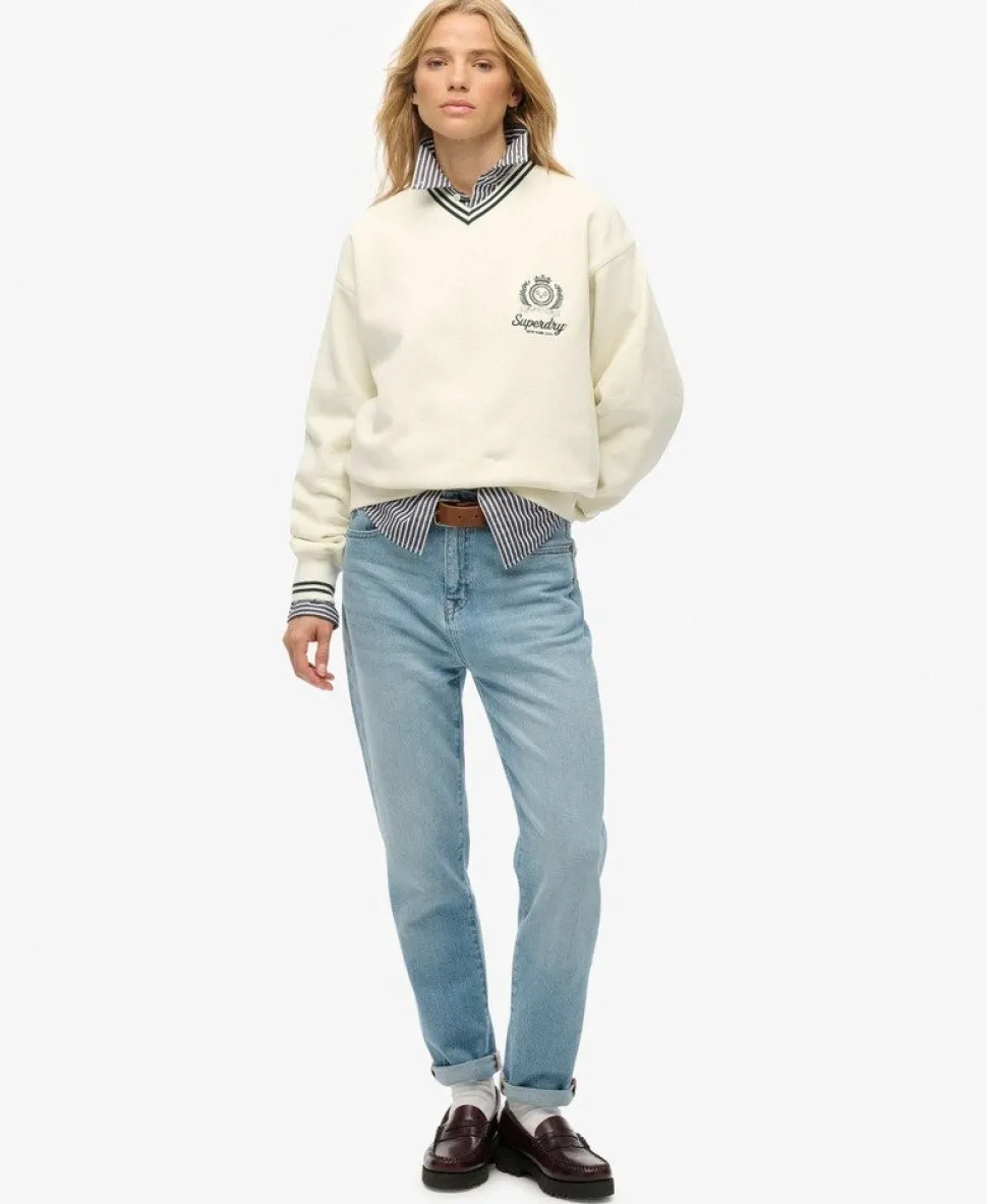 Country Club V-neck Sweatshirt