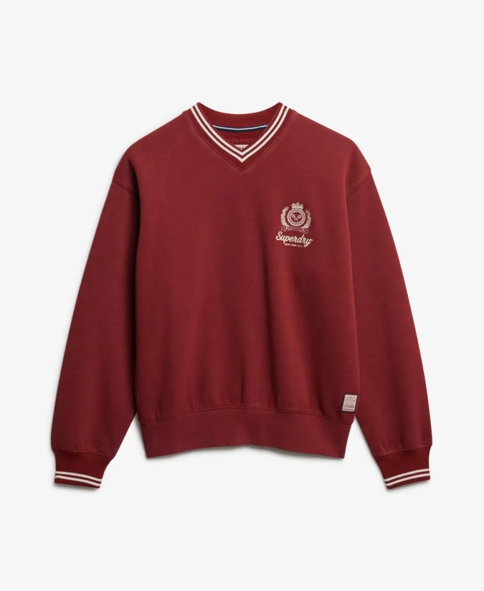 Country Club V-neck Sweatshirt