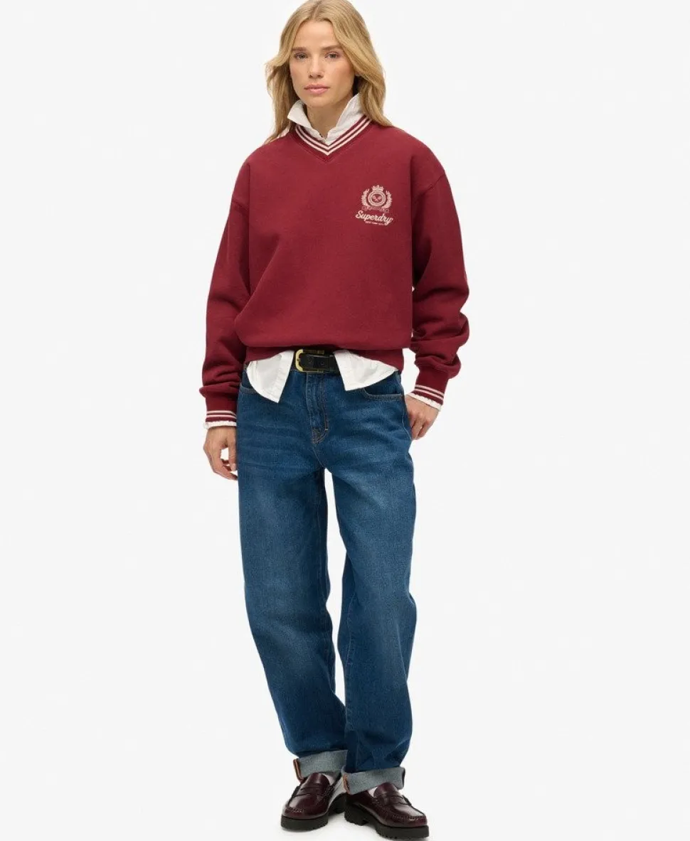 Country Club V-neck Sweatshirt